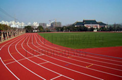 四川塑胶地面客户见证