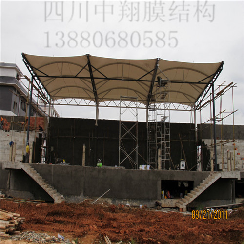 成都膜结构——看台膜结构